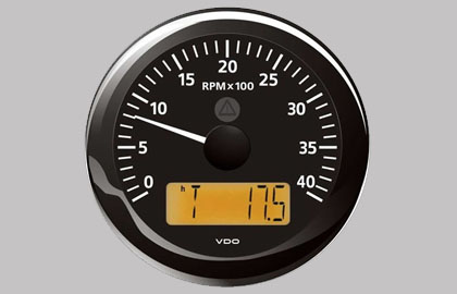 Marine Tachometer 4000 RPM